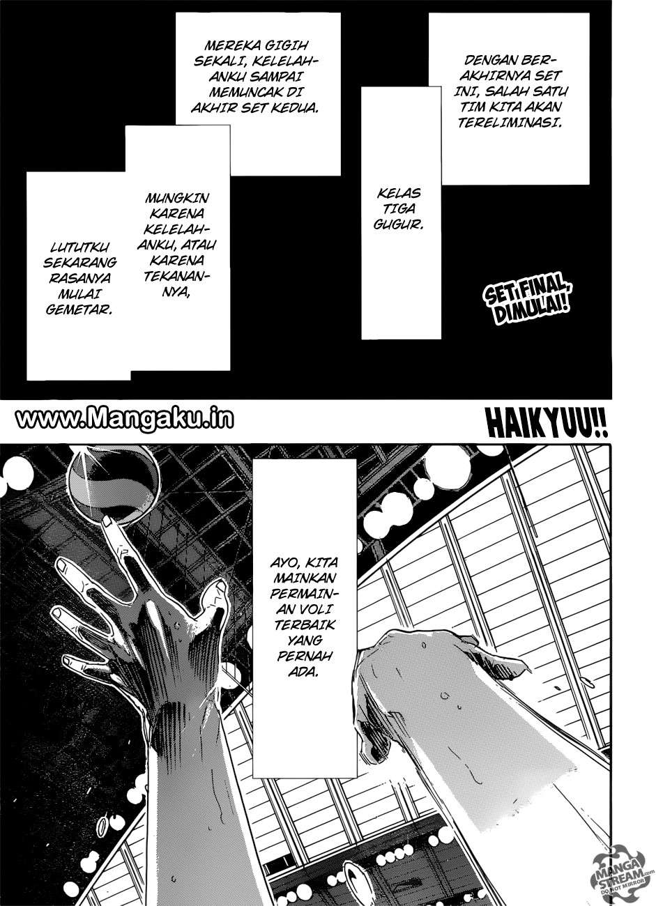 Baca Manga Haikyuu!! Chapter 319 Gambar 2