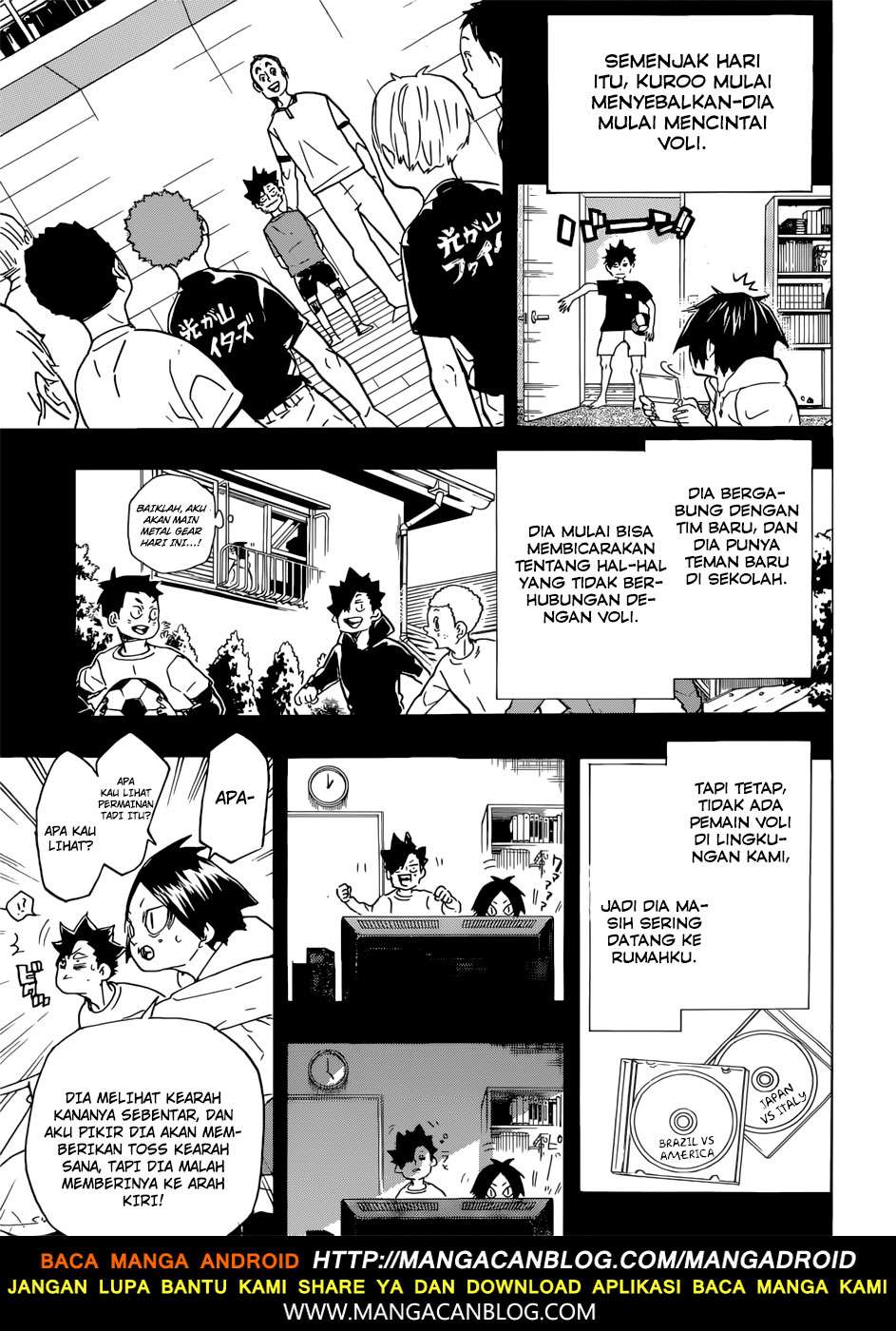 Haikyuu!! Chapter 318 Gambar 14