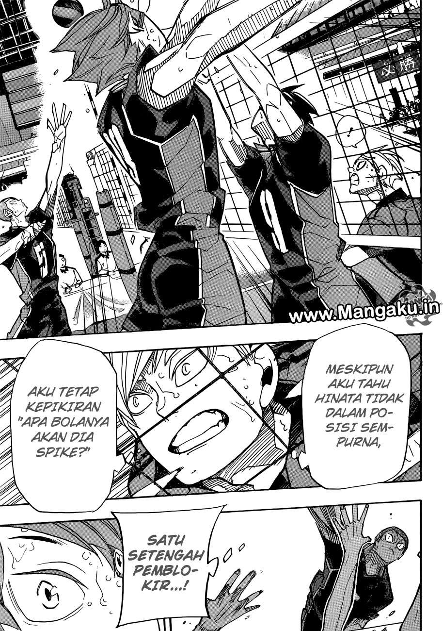 Haikyuu!! Chapter 313 Gambar 14