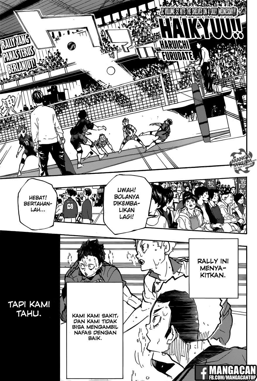 Baca Komik Haikyuu!! Chapter 308 Gambar 1