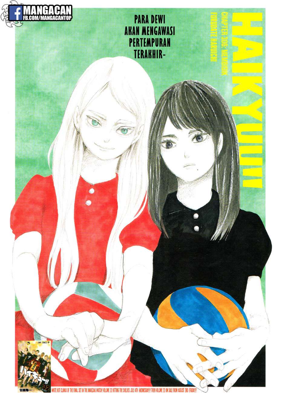 Baca Komik Haikyuu!! Chapter 306 Gambar 1