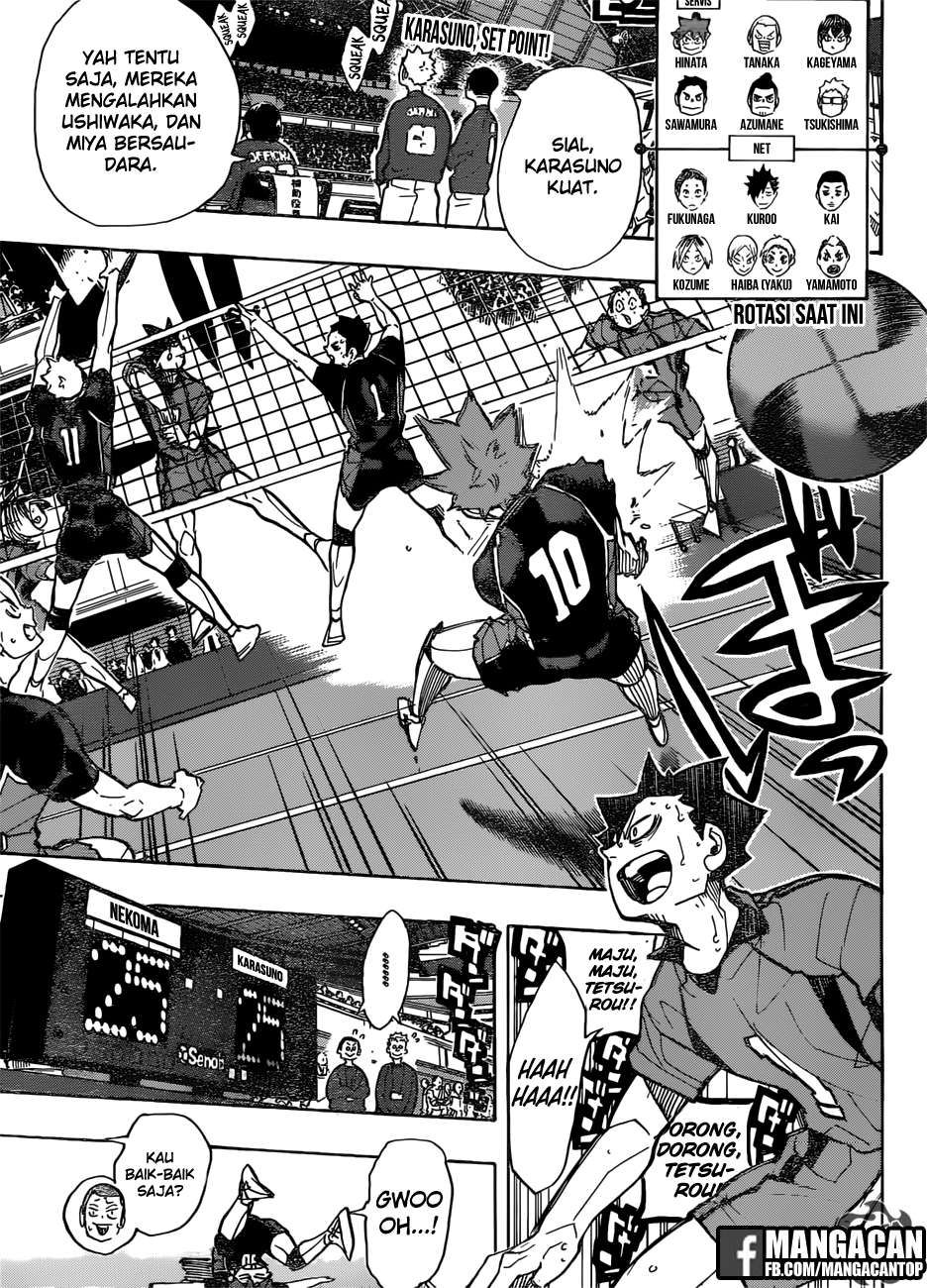 Baca Komik Haikyuu!! Chapter 304 Gambar 1