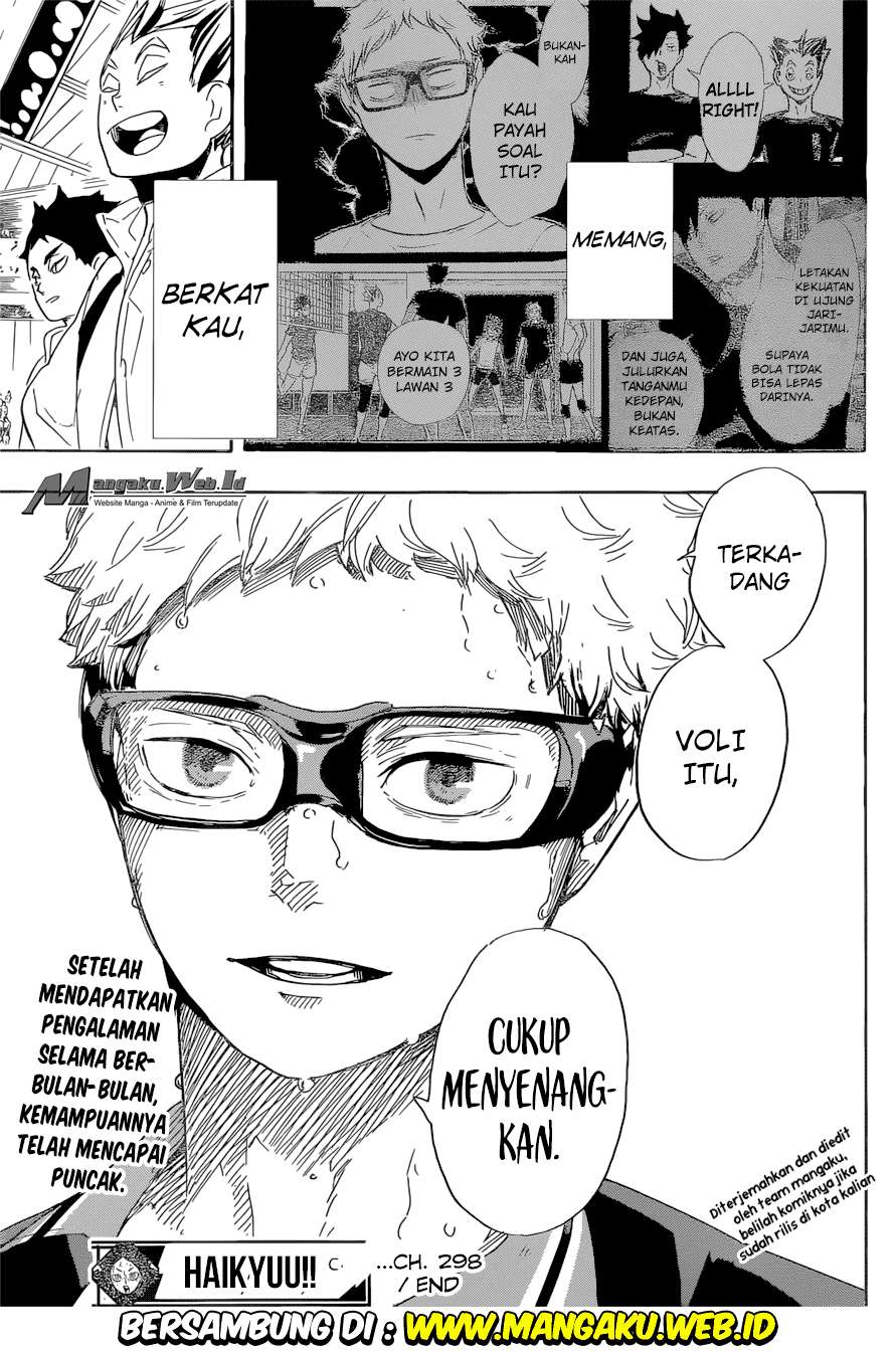 Haikyuu!! Chapter 298 Gambar 17
