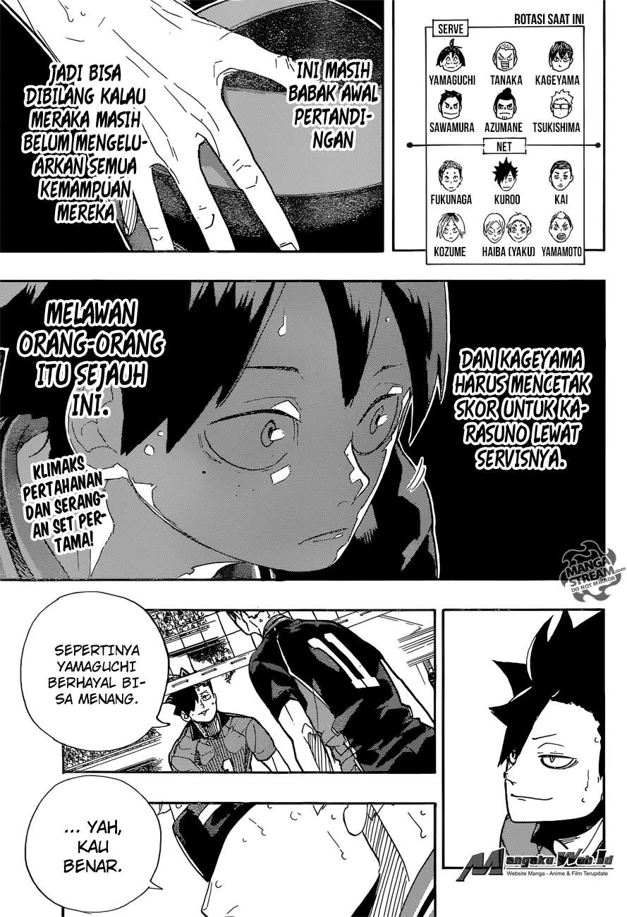 Baca Manga Haikyuu!! Chapter 298 Gambar 2