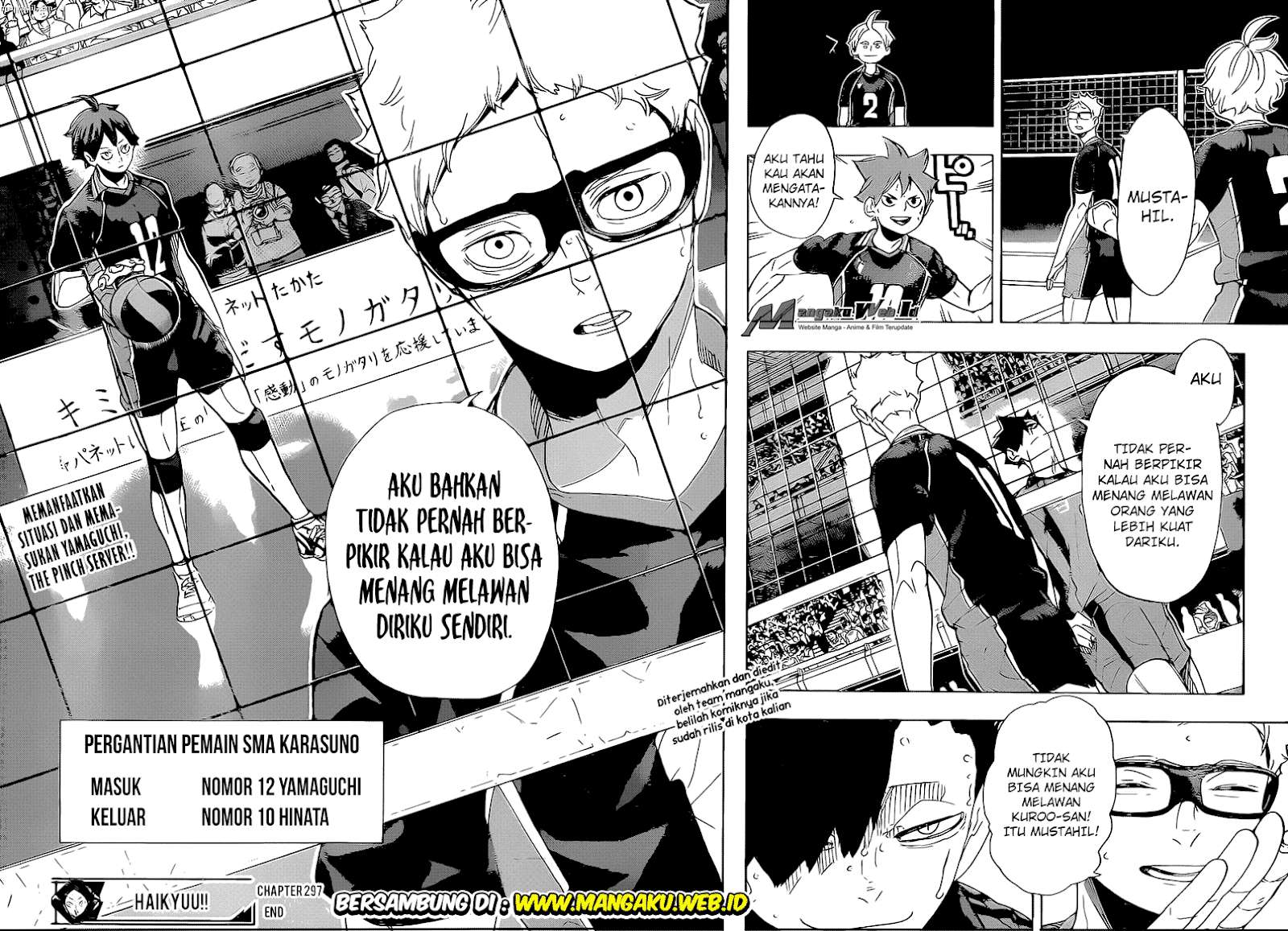 Haikyuu!! Chapter 297 Gambar 19