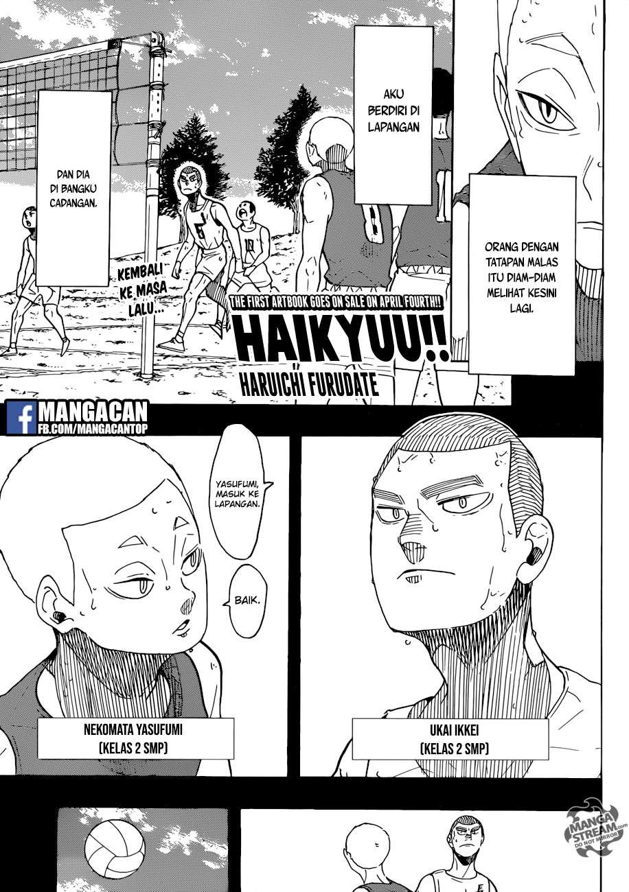 Baca Komik Haikyuu!! Chapter 293 Gambar 1