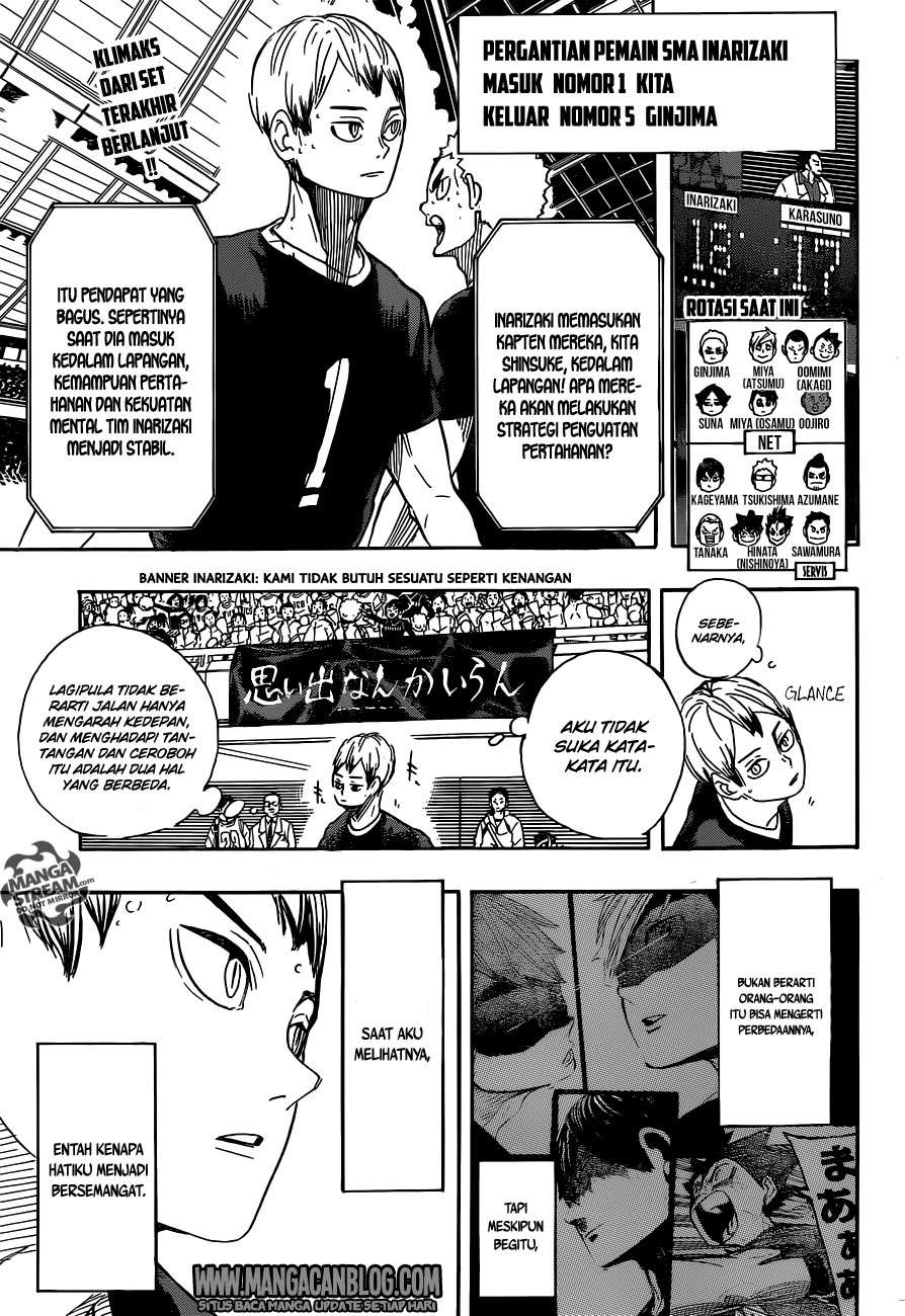 Baca Komik Haikyuu!! Chapter 283 Gambar 1