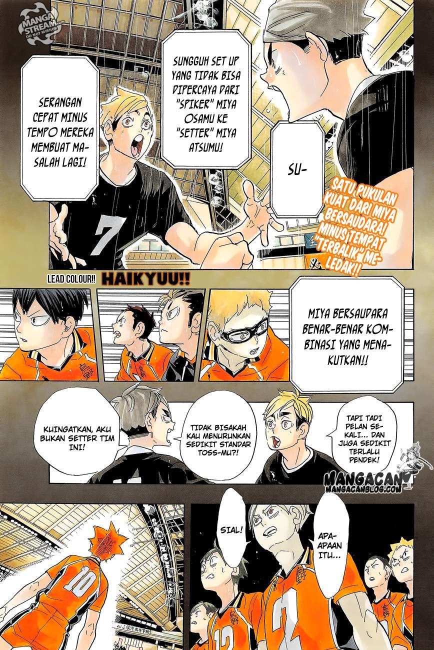 Baca Manga Haikyuu!! Chapter 281 Gambar 2