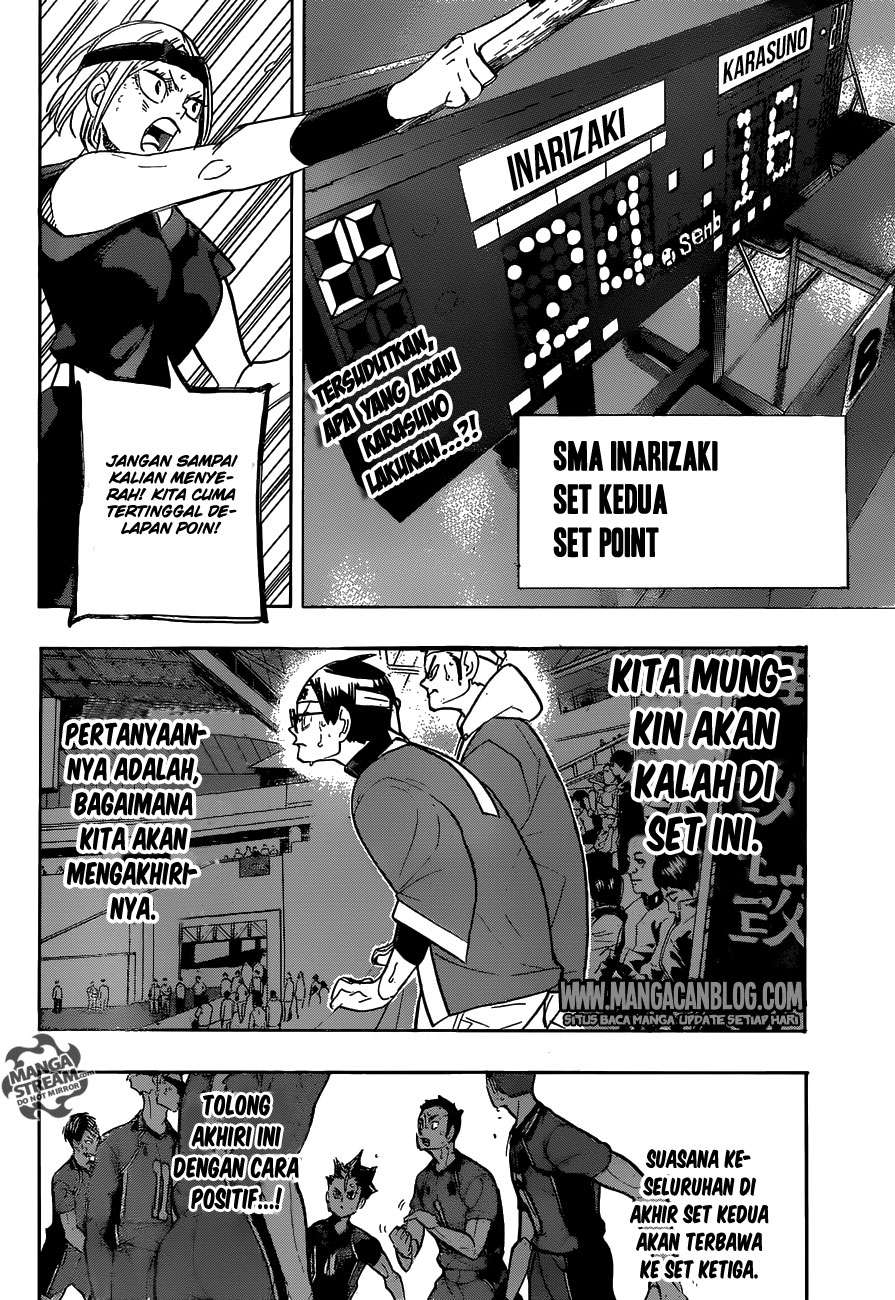 Baca Manga Haikyuu!! Chapter 275 Gambar 2