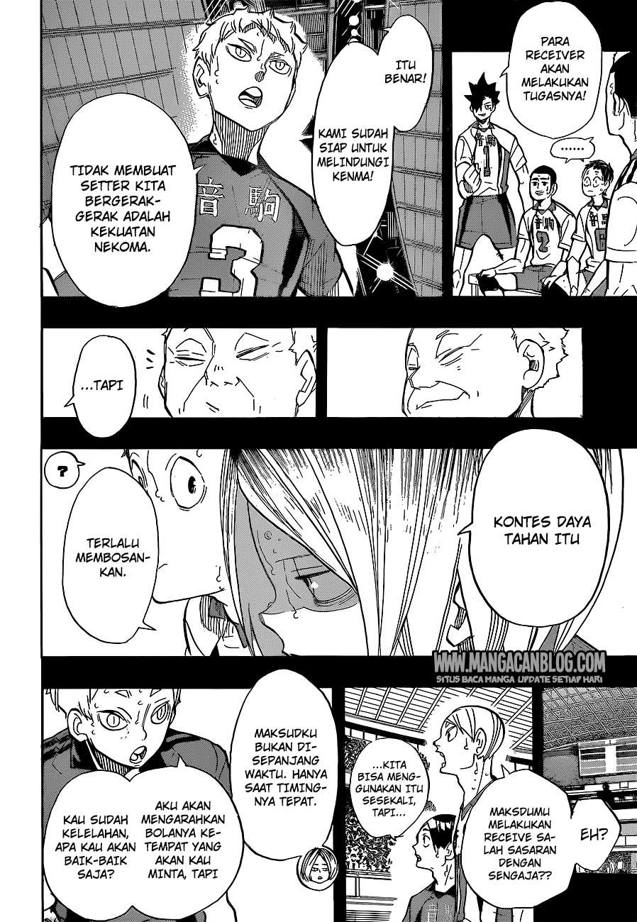 Baca Manga Haikyuu!! Chapter 268 Gambar 2