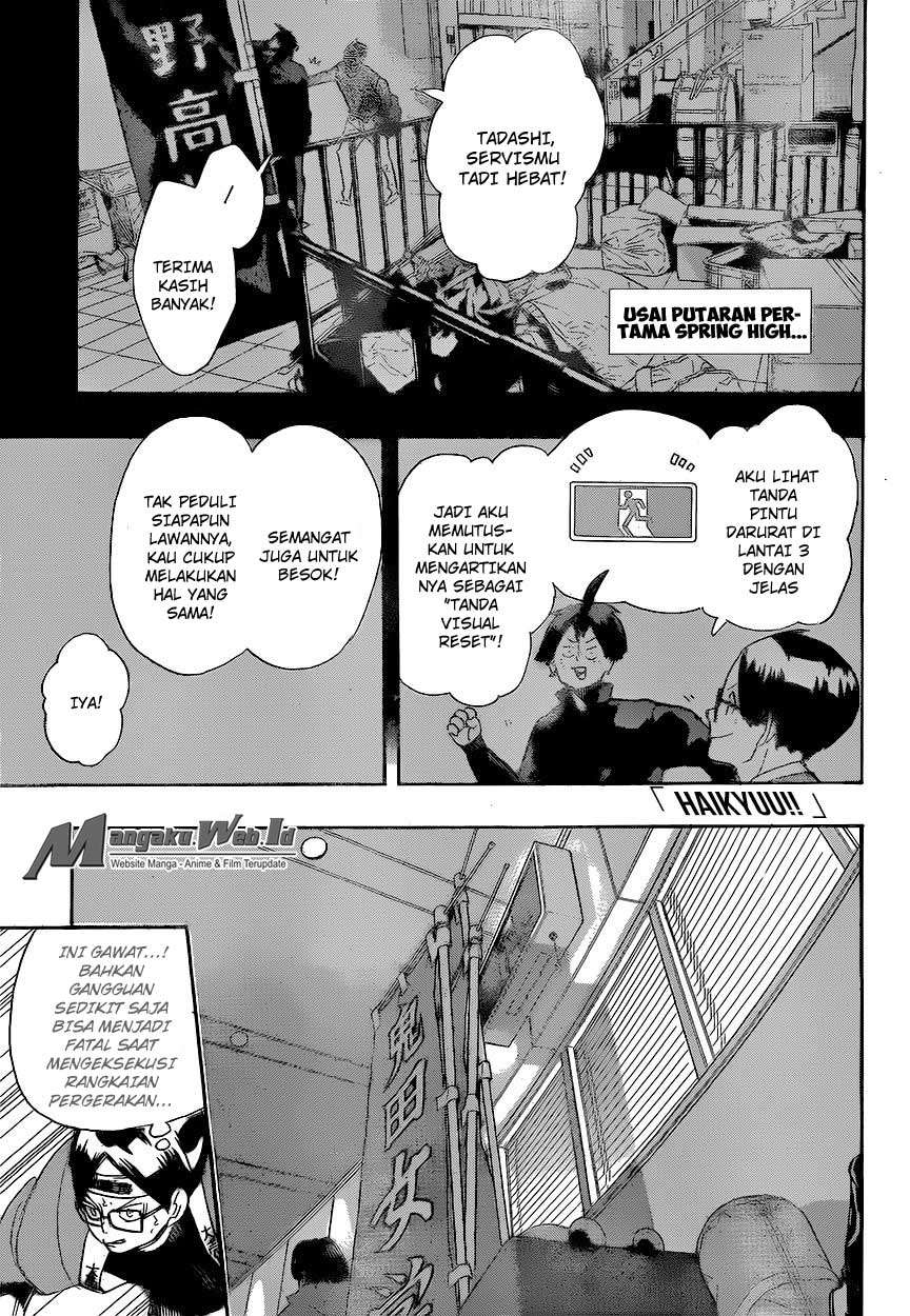Baca Manga Haikyuu!! Chapter 260 Gambar 2