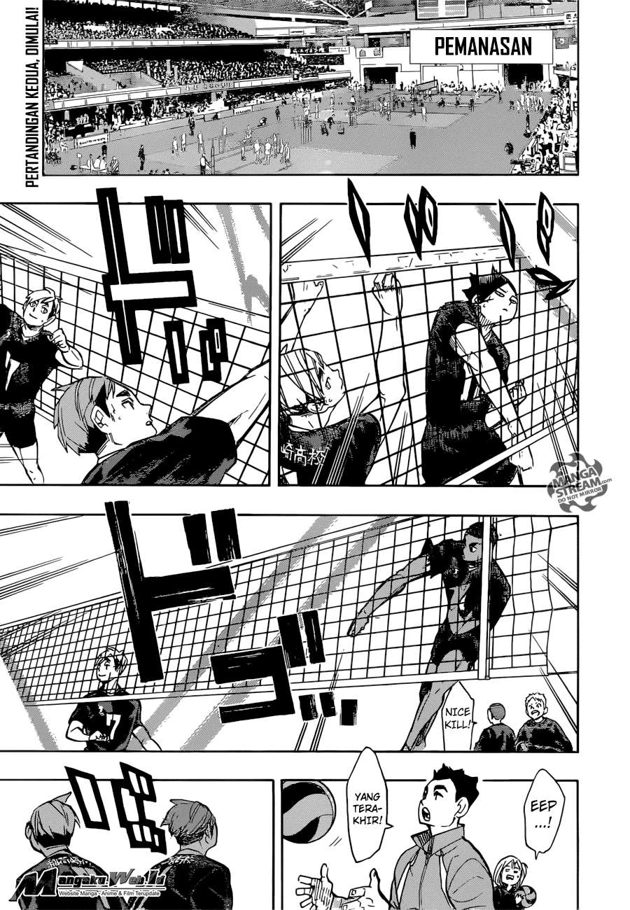 Baca Manga Haikyuu!! Chapter 249 Gambar 2