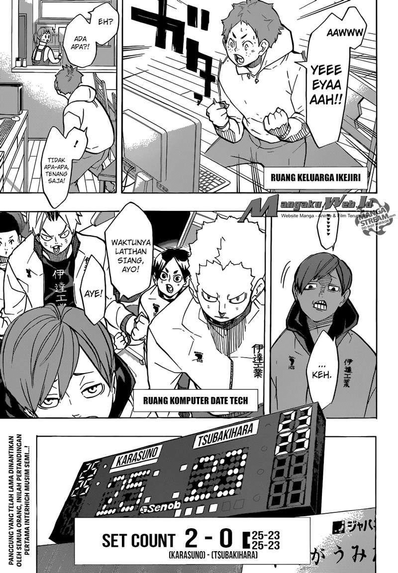 Baca Komik Haikyuu!! Chapter 243 Gambar 1