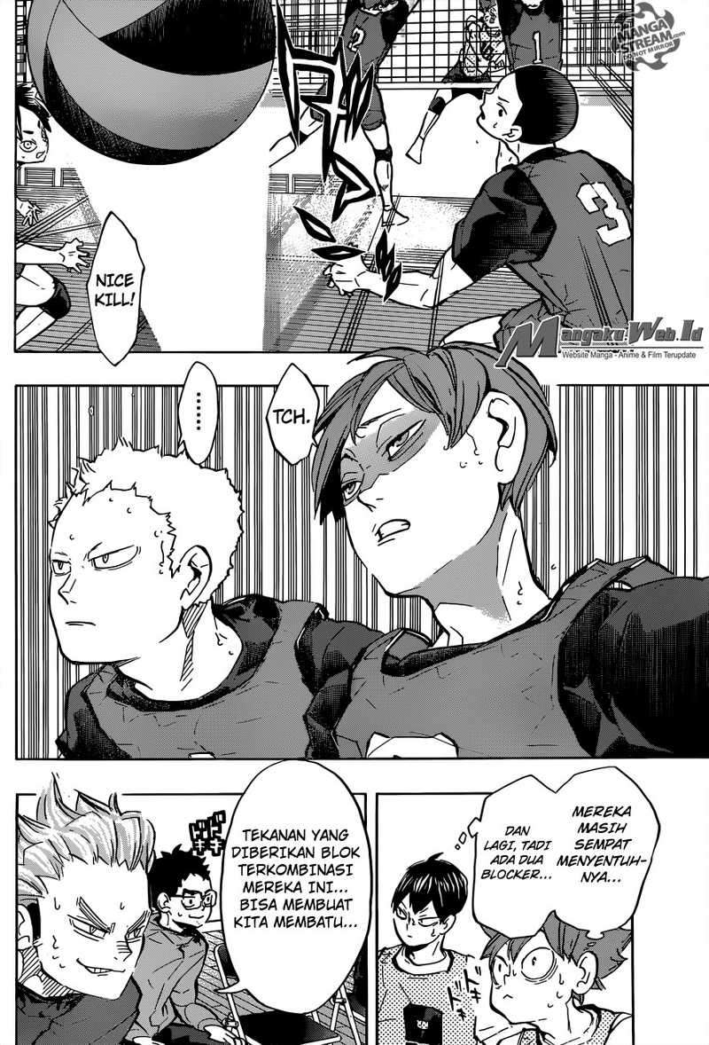 Haikyuu!! Chapter 222 Gambar 9