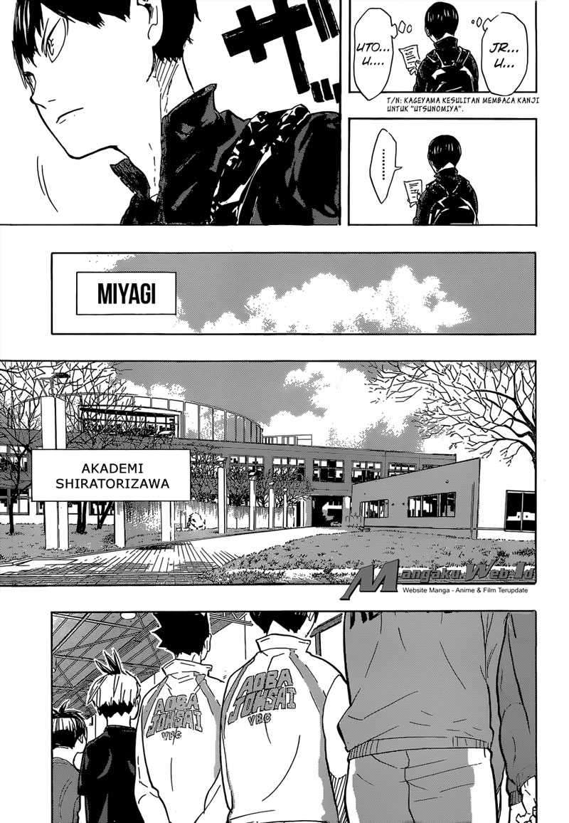 Haikyuu!! Chapter 208 Gambar 20