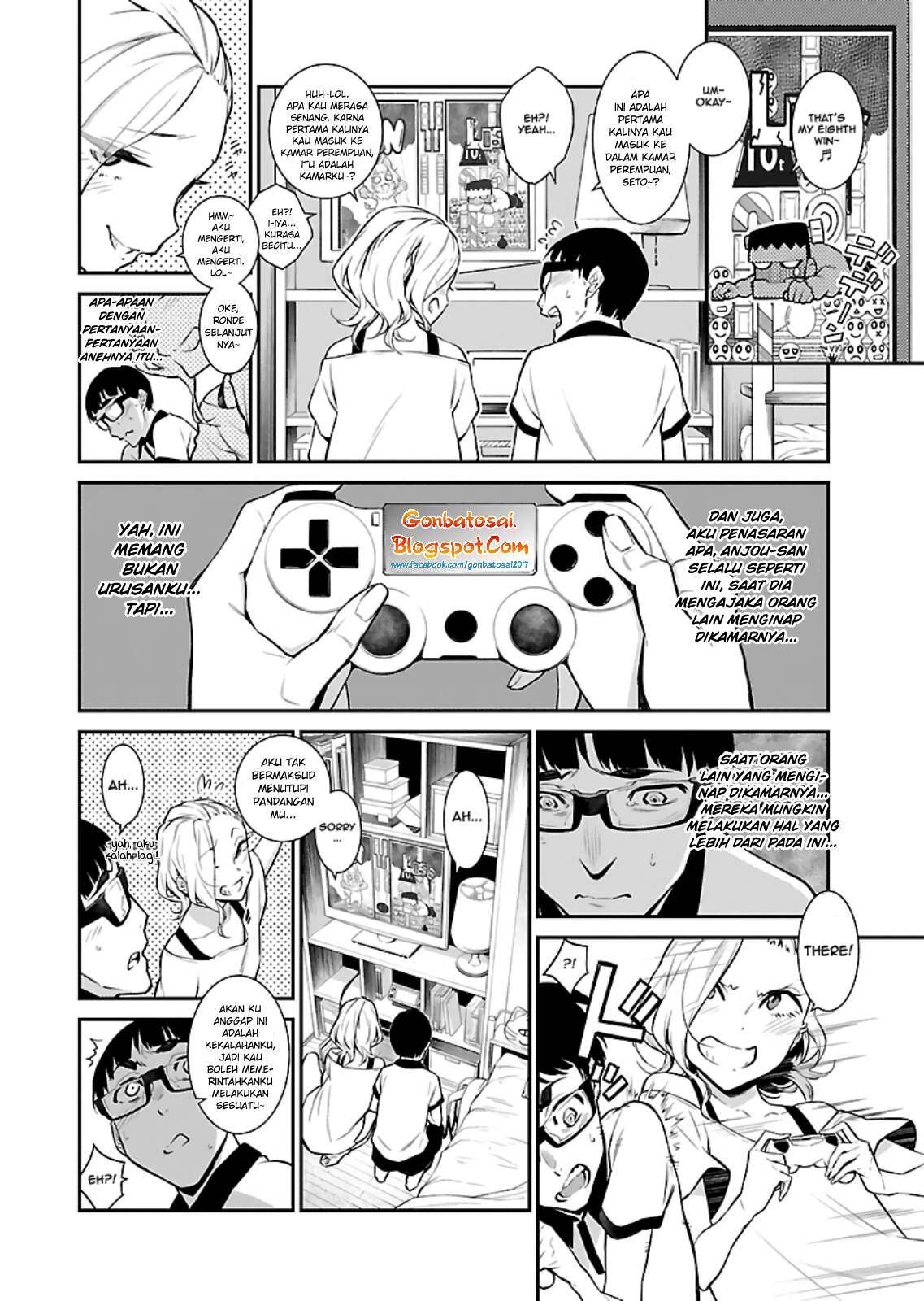 Yancha Gal no Anjou-san Chapter 18 Gambar 11