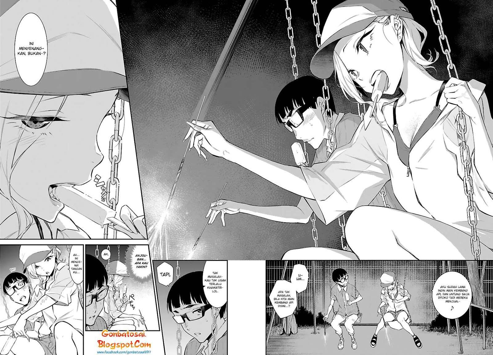 Yancha Gal no Anjou-san Chapter 16 Gambar 10