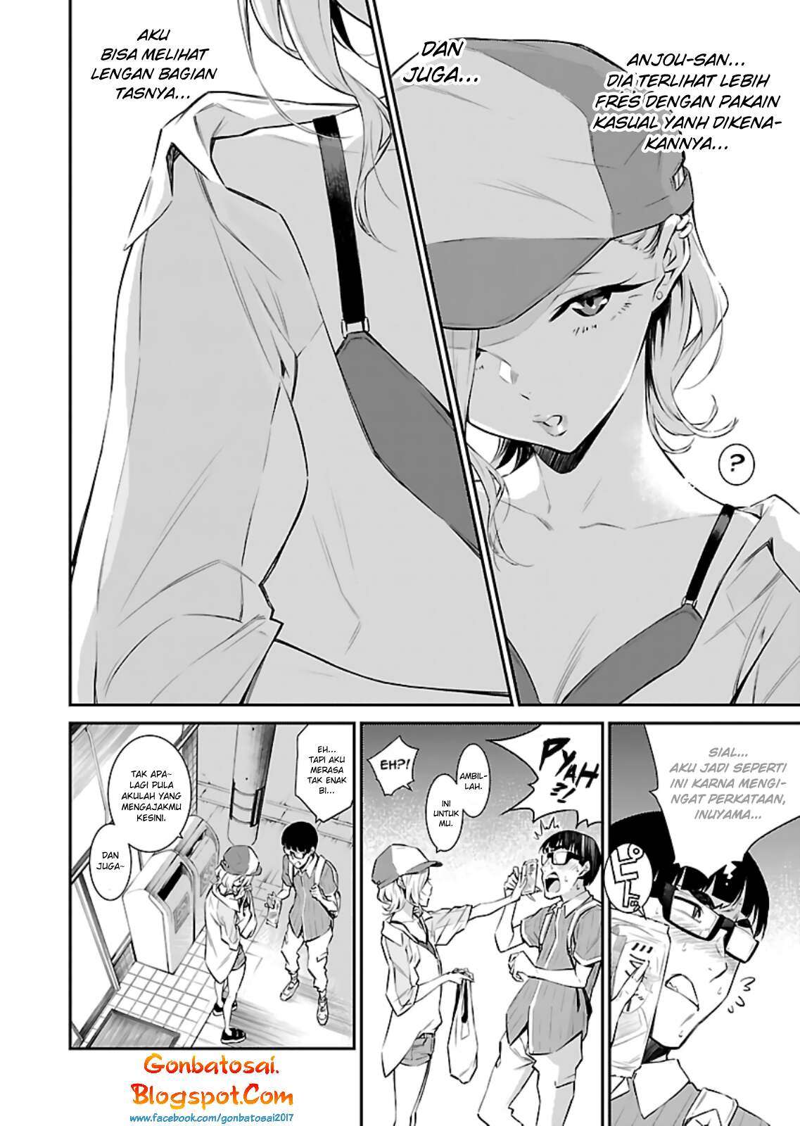 Yancha Gal no Anjou-san Chapter 16 Gambar 8
