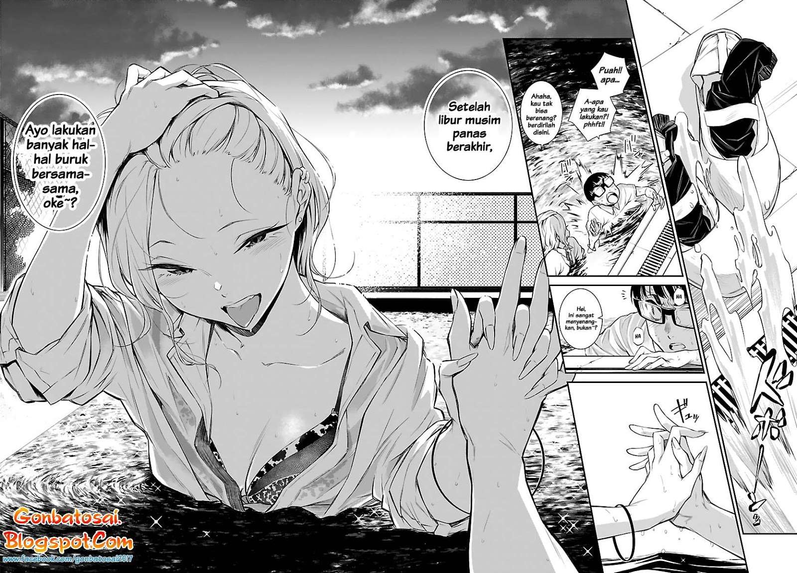 Yancha Gal no Anjou-san Chapter 15 Gambar 13