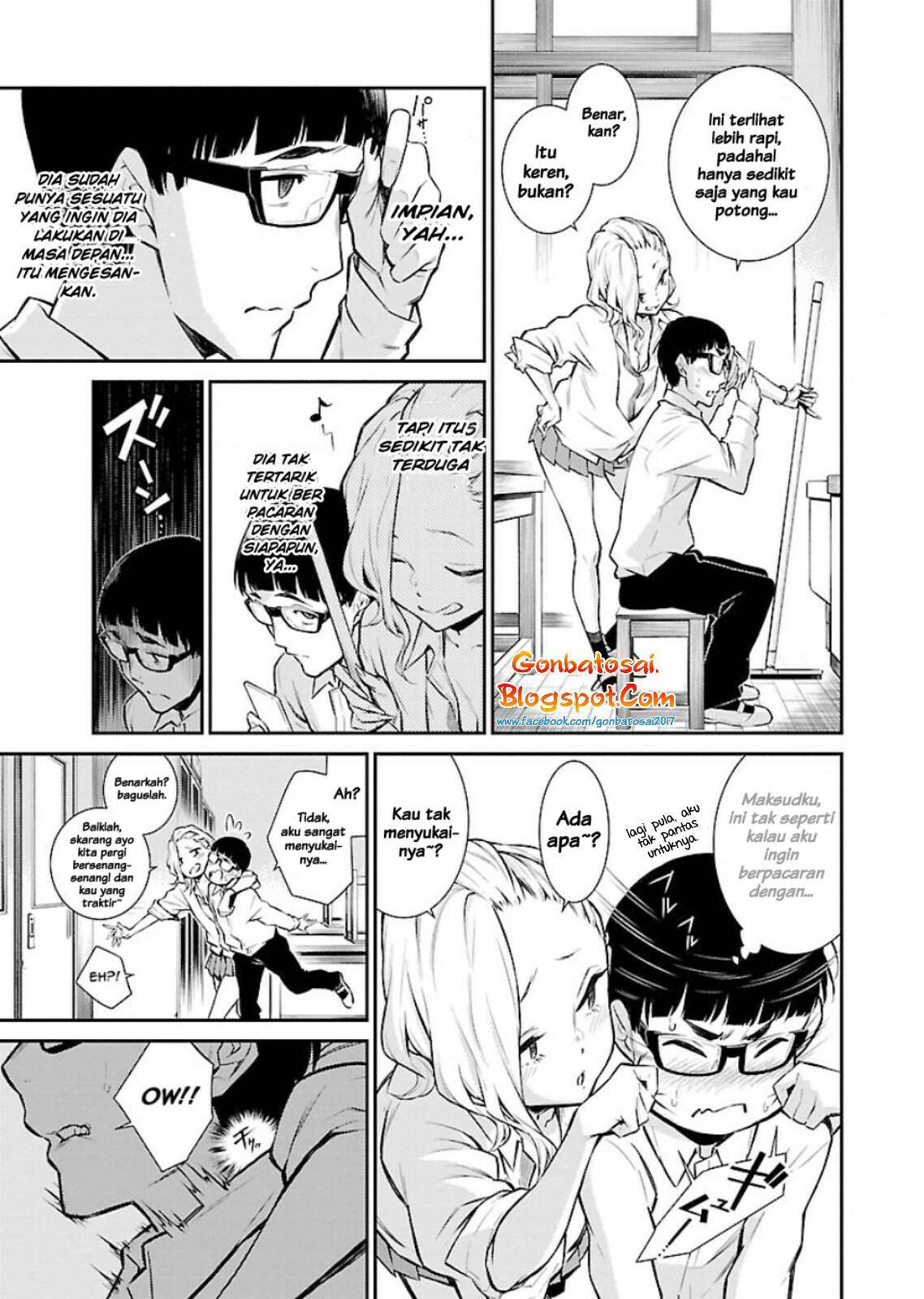 Yancha Gal no Anjou-san Chapter 6 Gambar 12