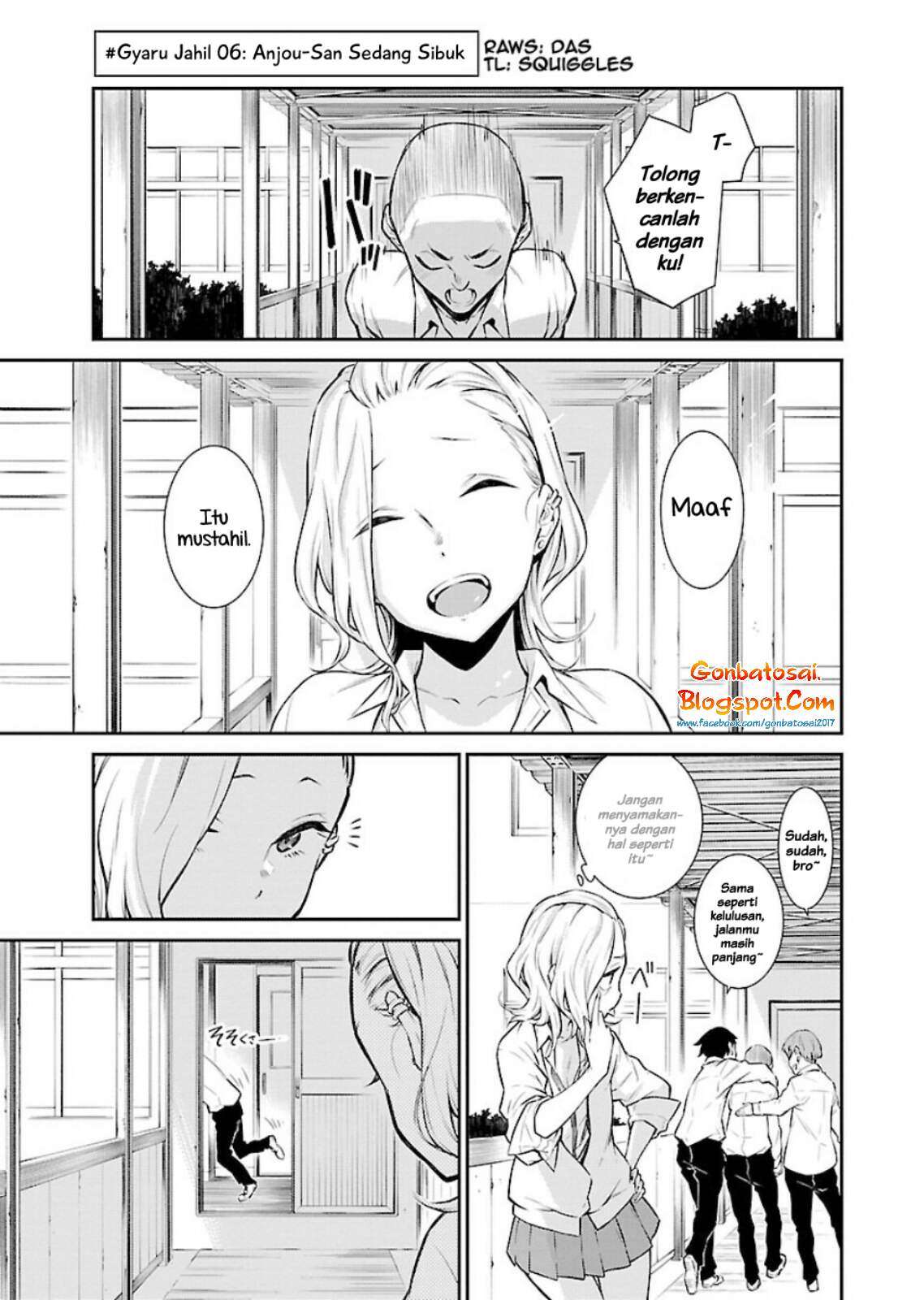 Baca Manga Yancha Gal no Anjou-san Chapter 6 Gambar 2
