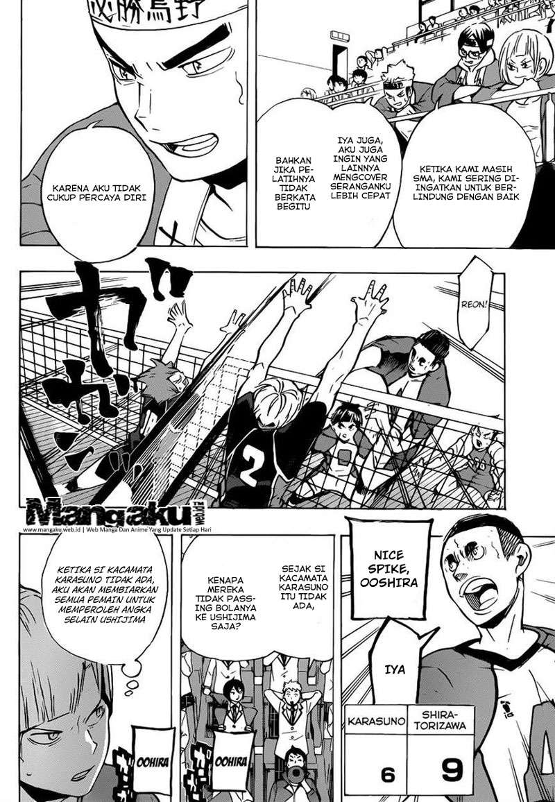 Baca Manga Haikyuu!! Chapter 180 Gambar 2