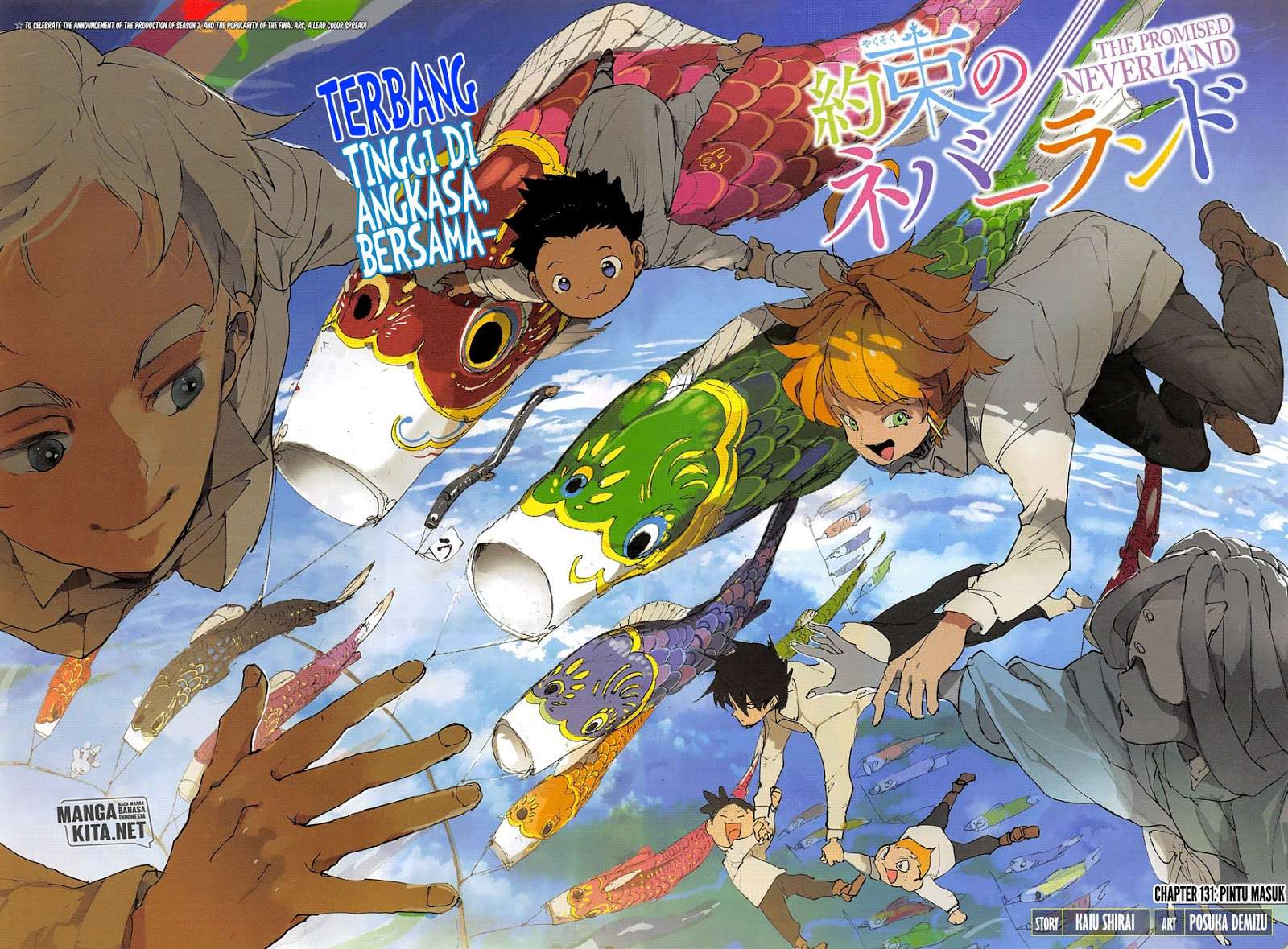 The Promised Neverland Chapter 131 Gambar 3