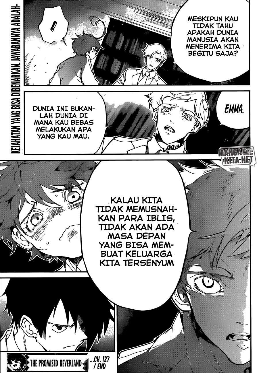 The Promised Neverland Chapter 127 Gambar 20