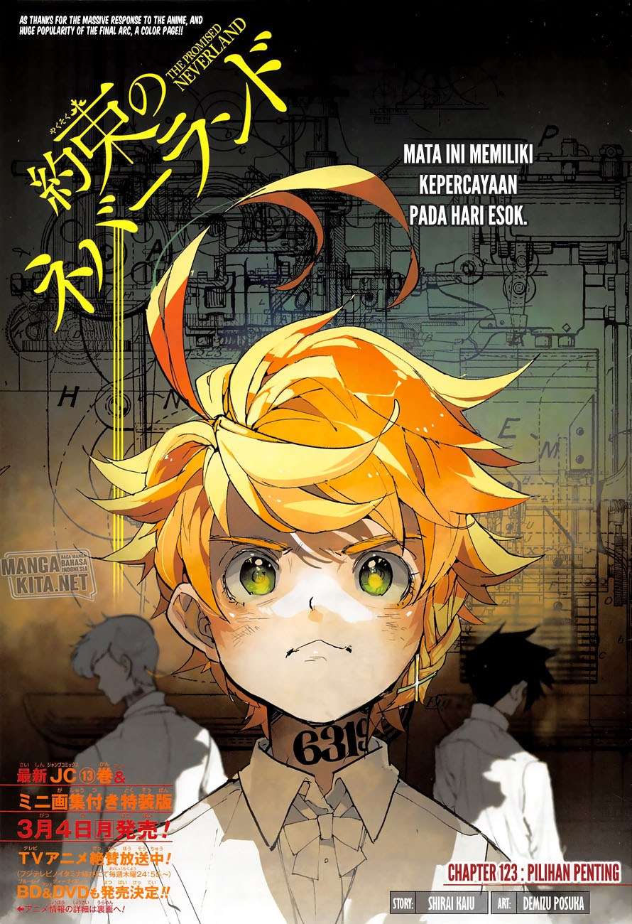 Baca Manga The Promised Neverland Chapter 123 Gambar 2