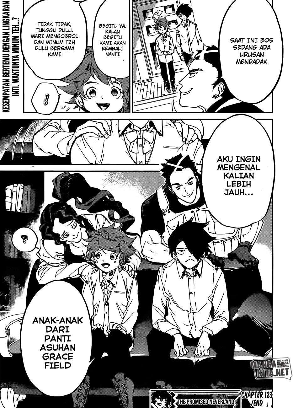 The Promised Neverland Chapter 123 Gambar 22