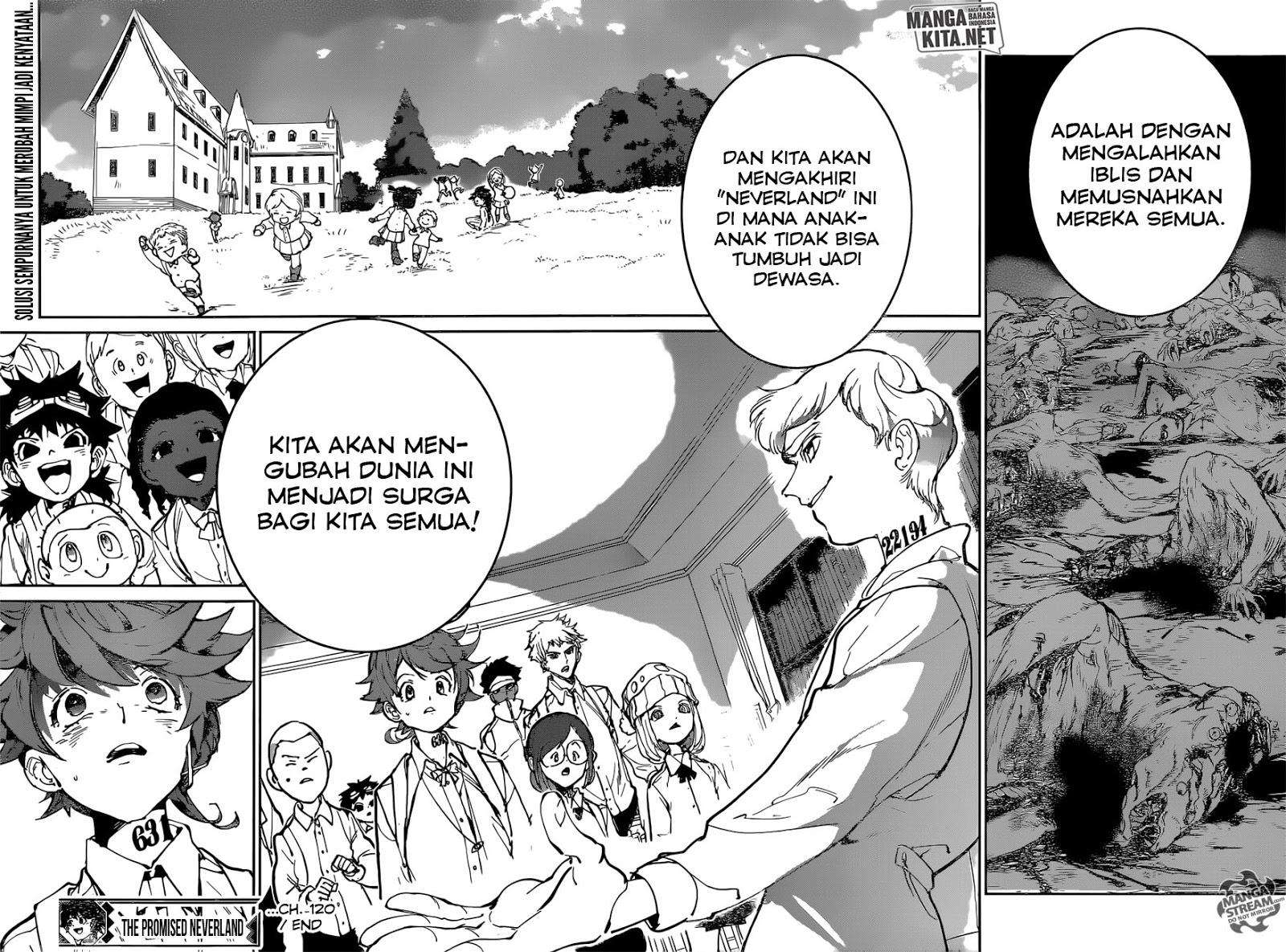 The Promised Neverland Chapter 120 Gambar 18