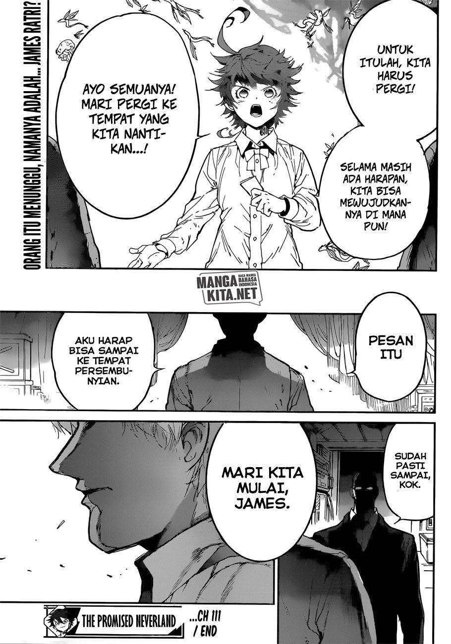 The Promised Neverland Chapter 112 Gambar 19