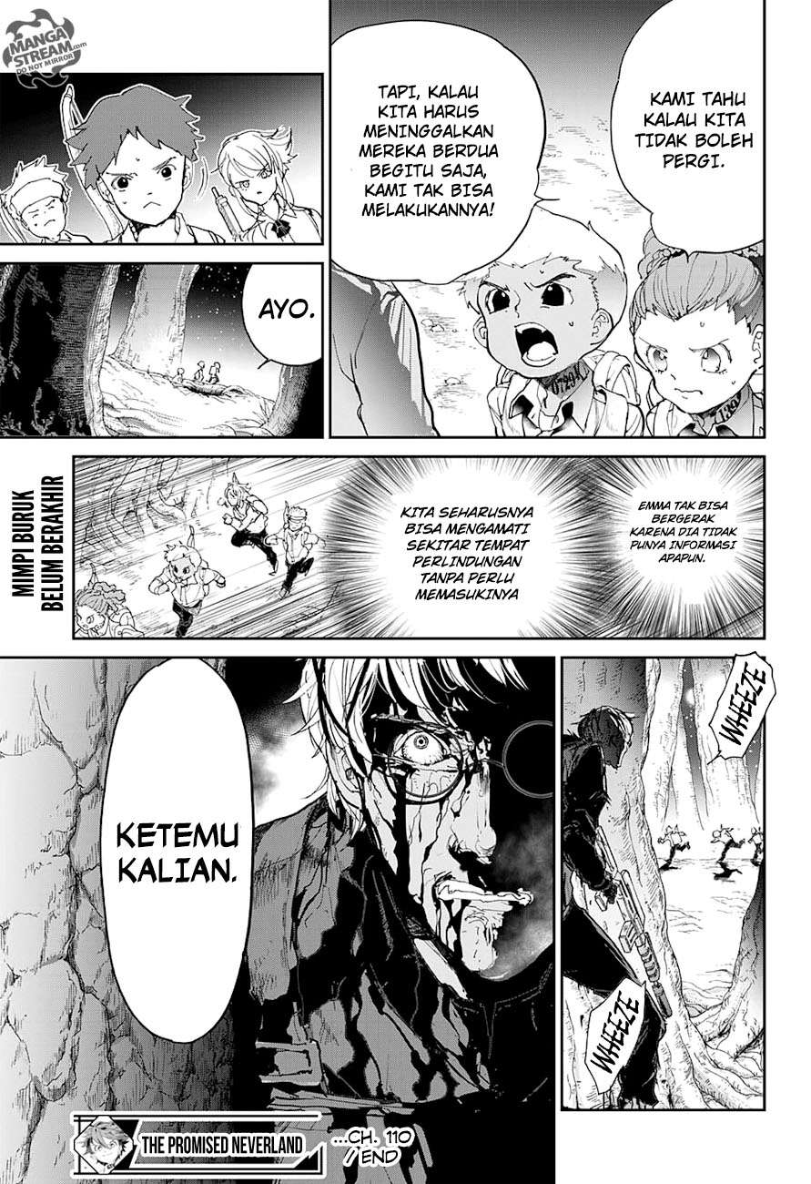 The Promised Neverland Chapter 110 Gambar 20