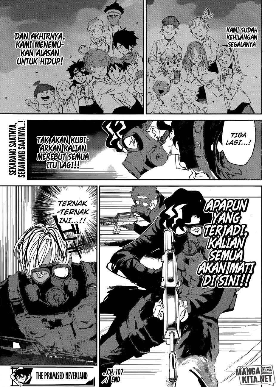 The Promised Neverland Chapter 107 Gambar 20