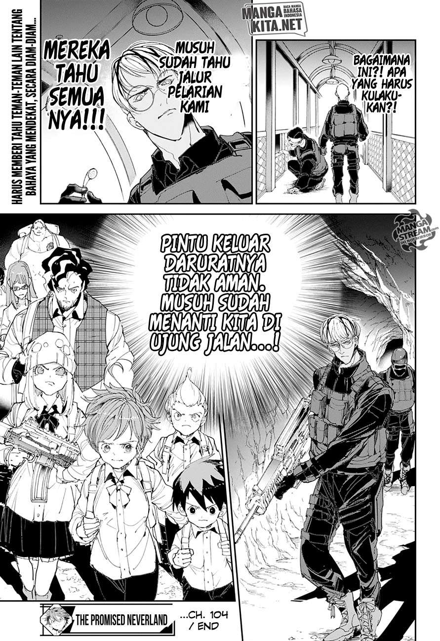 The Promised Neverland Chapter 104 Gambar 20