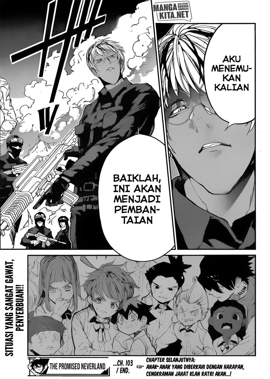 The Promised Neverland Chapter 103 Gambar 20