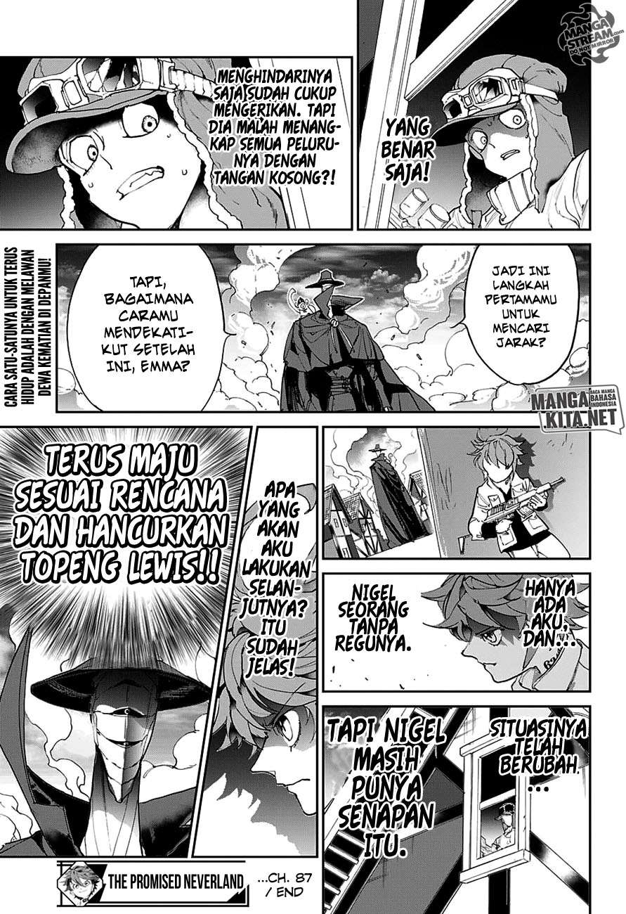 The Promised Neverland Chapter 87 Gambar 19