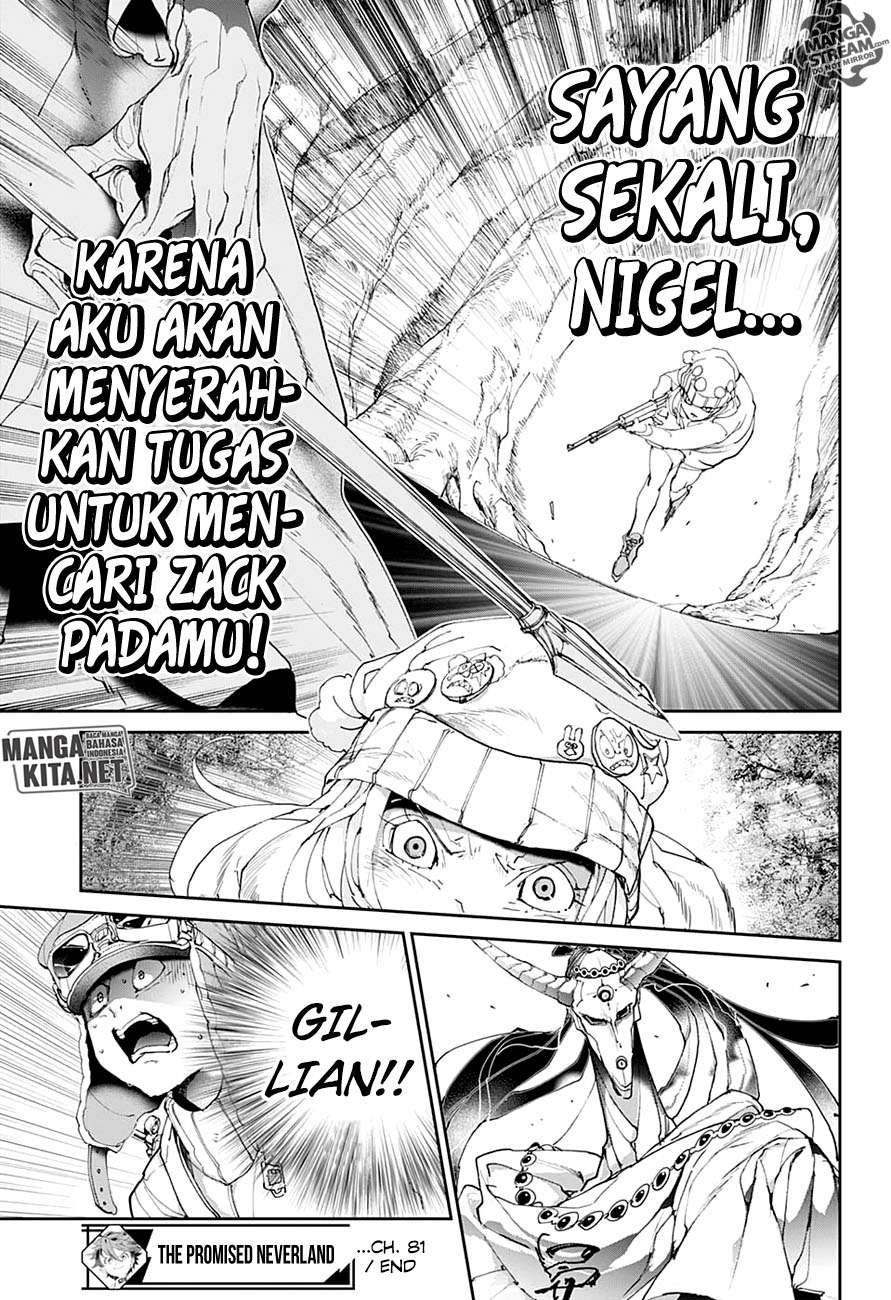 The Promised Neverland Chapter 81 Gambar 18