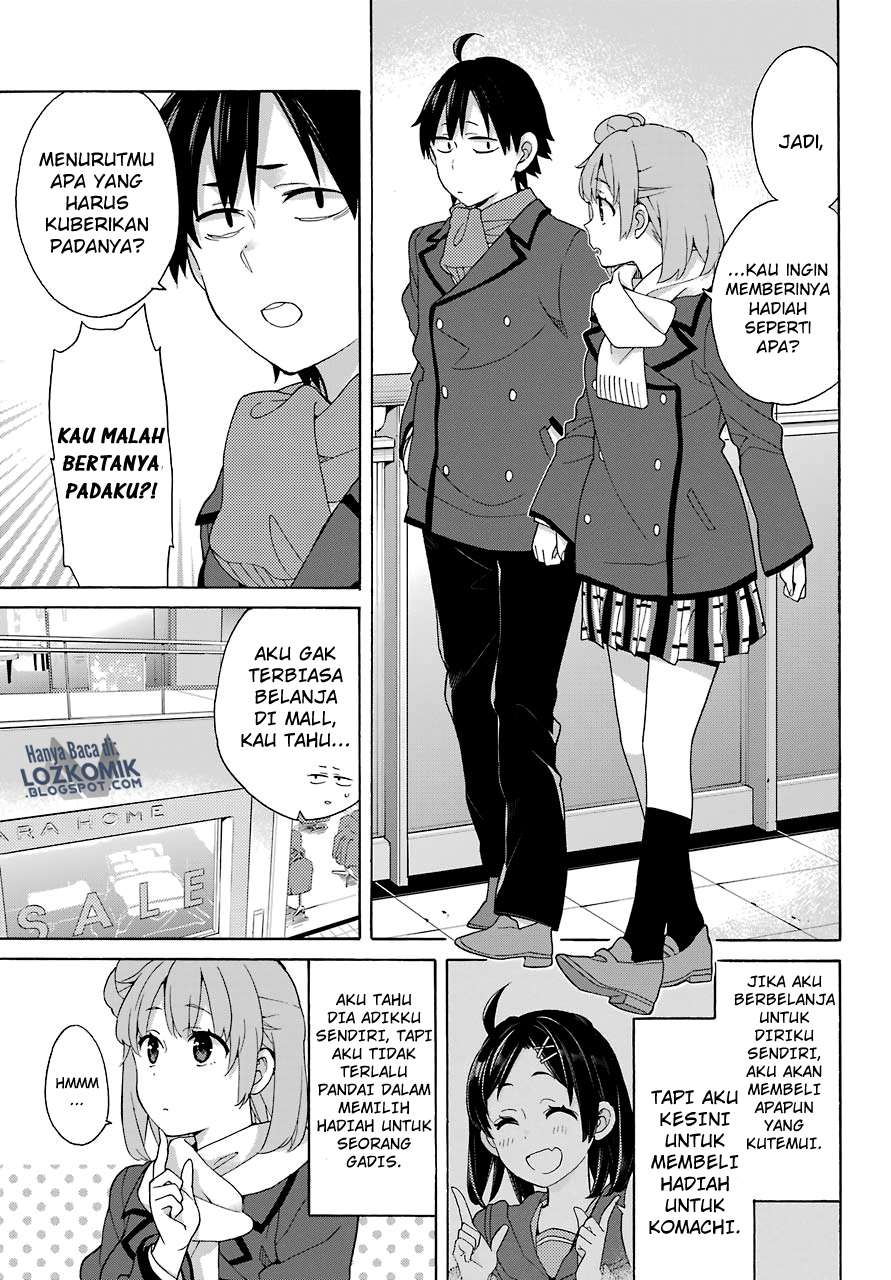 Yahari Ore no Seishun Love Comedy wa Machigatteiru.: Monologue Chapter 71 Gambar 4
