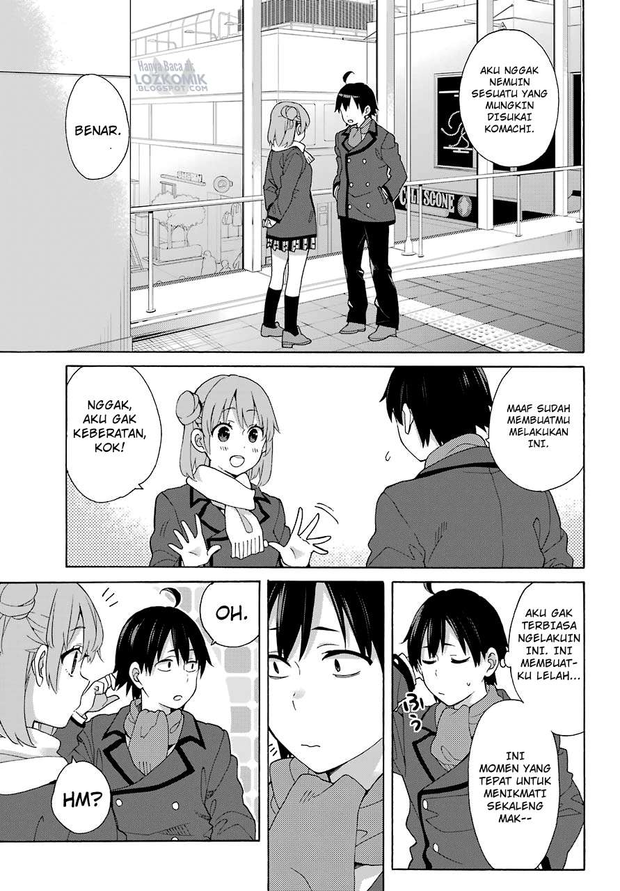 Yahari Ore no Seishun Love Comedy wa Machigatteiru.: Monologue Chapter 71 Gambar 8