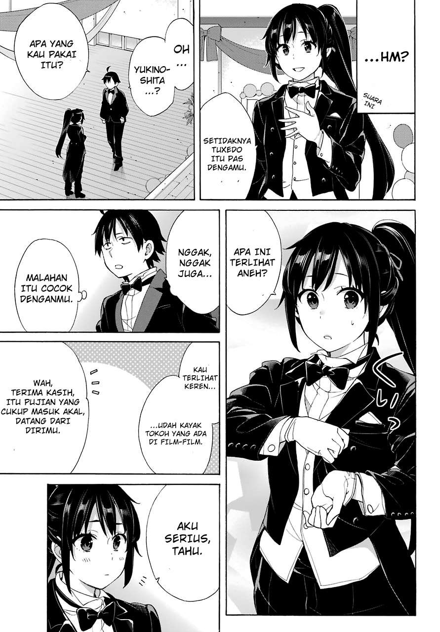 Yahari Ore no Seishun Love Comedy wa Machigatteiru.: Monologue Chapter 69 Gambar 15