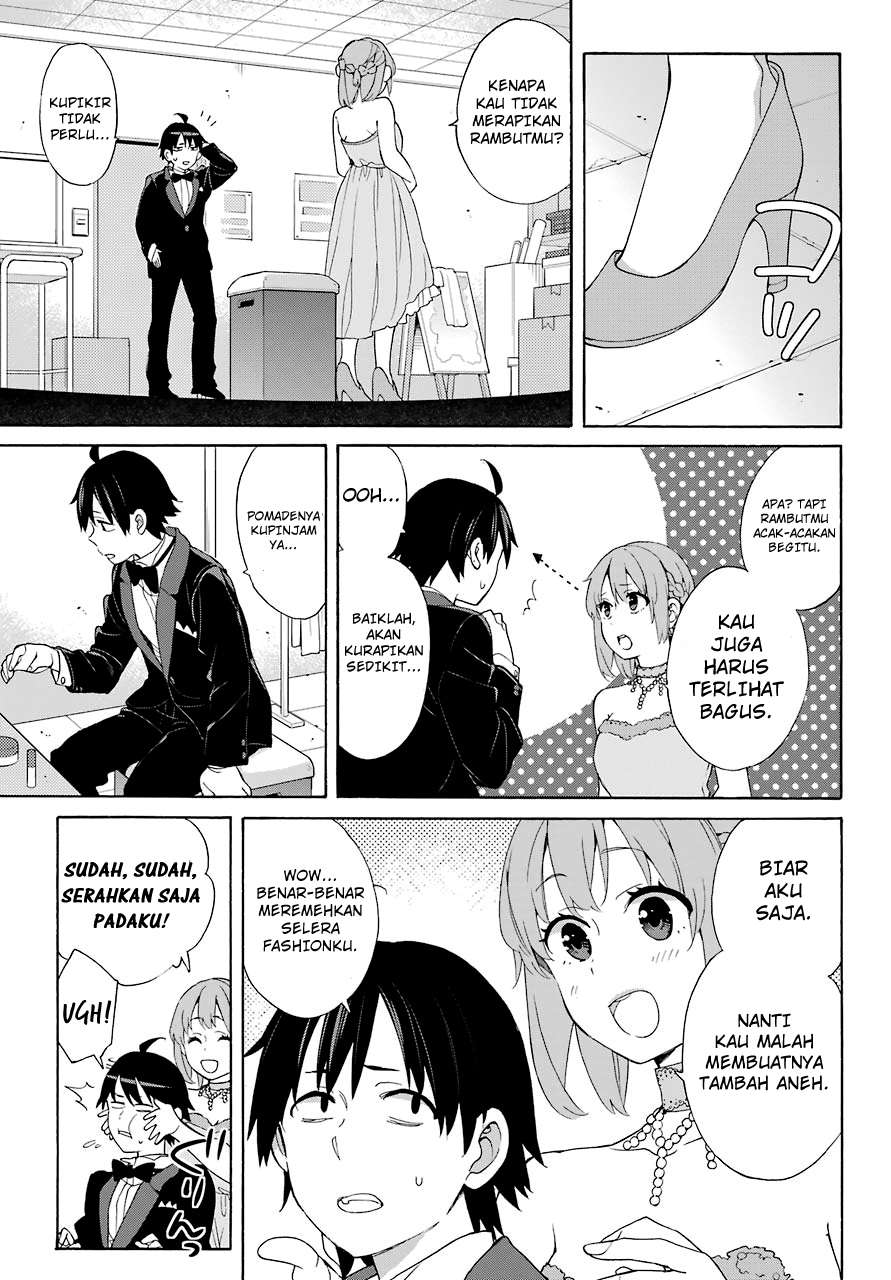 Yahari Ore no Seishun Love Comedy wa Machigatteiru.: Monologue Chapter 69 Gambar 31