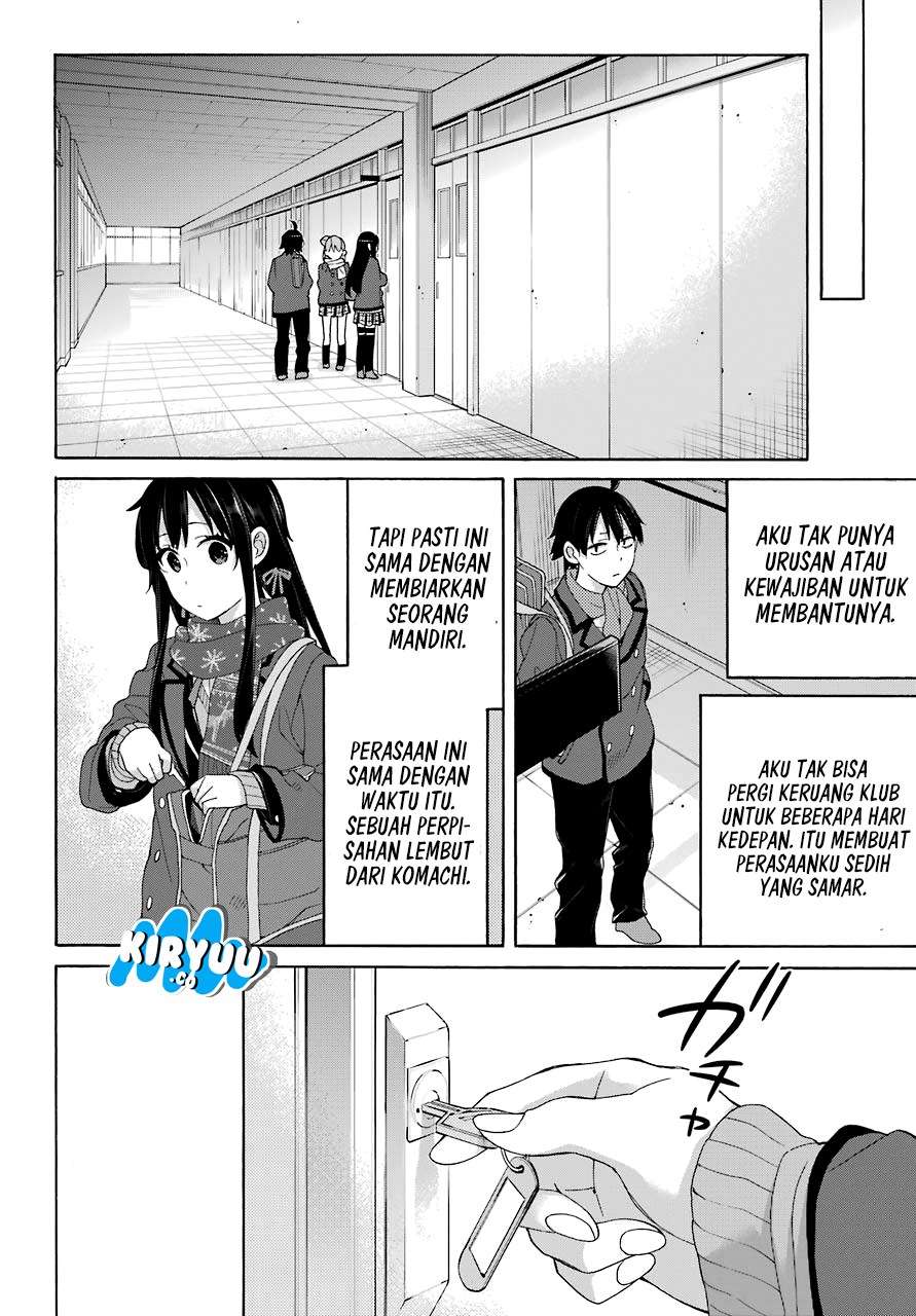 Yahari Ore no Seishun Love Comedy wa Machigatteiru.: Monologue Chapter 66 Gambar 13