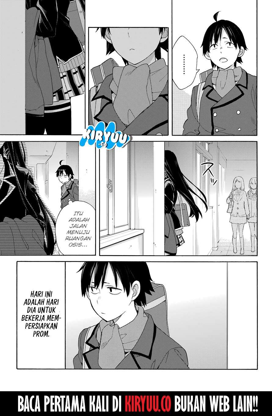 Yahari Ore no Seishun Love Comedy wa Machigatteiru.: Monologue Chapter 66 Gambar 20