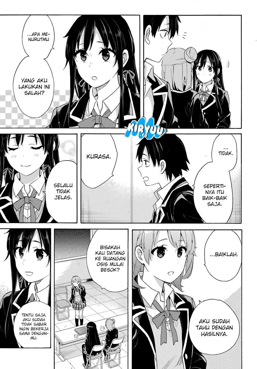 Yahari Ore no Seishun Love Comedy wa Machigatteiru.: Monologue Chapter 66 Gambar 9