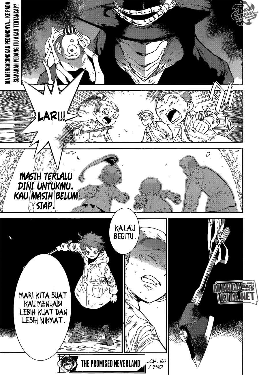 The Promised Neverland Chapter 67 Gambar 22