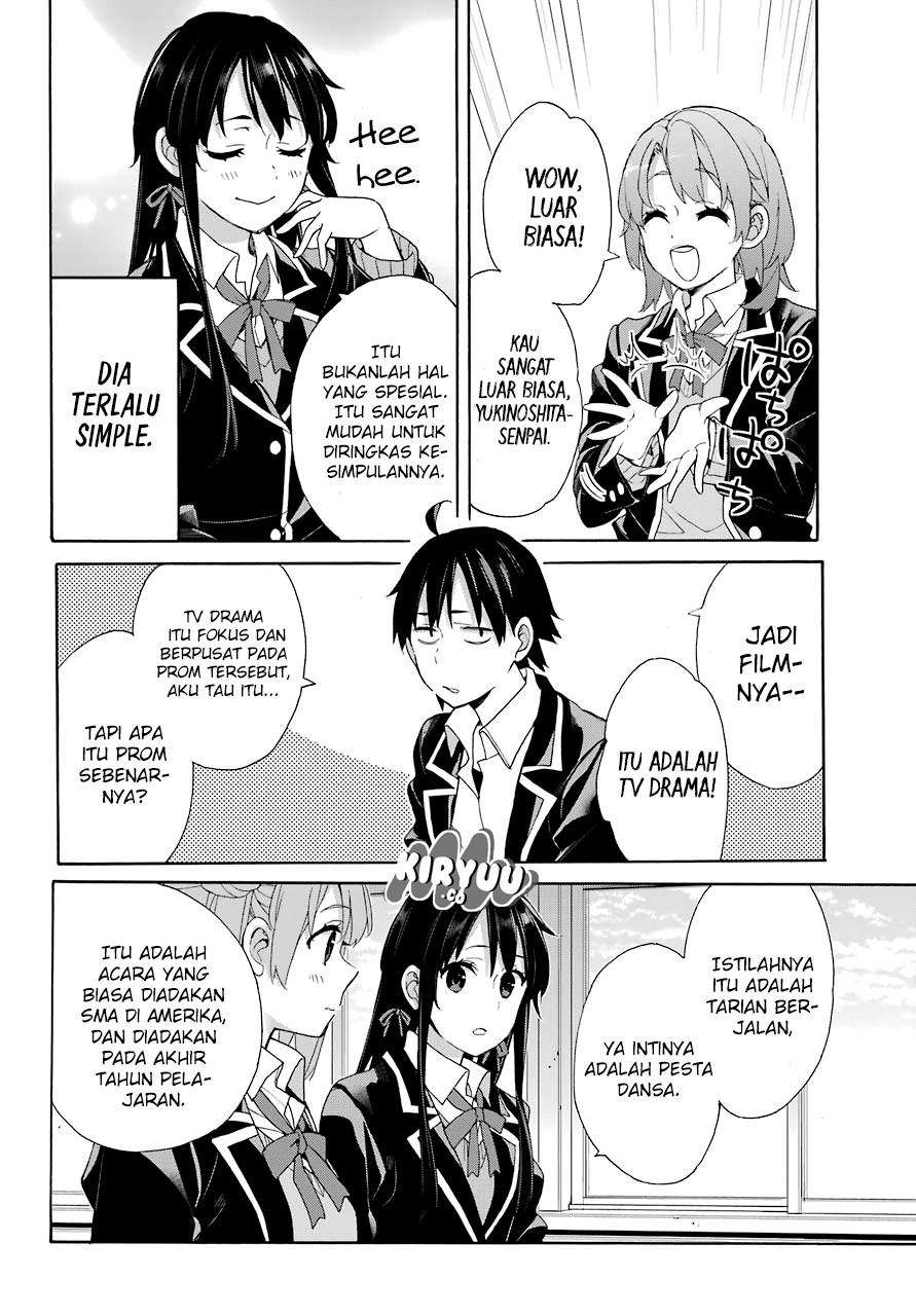 Yahari Ore no Seishun Love Comedy wa Machigatteiru.: Monologue Chapter 65 Gambar 12