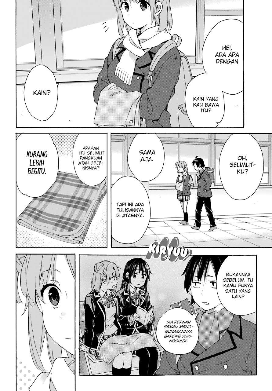 Yahari Ore no Seishun Love Comedy wa Machigatteiru.: Monologue Chapter 64 Gambar 16