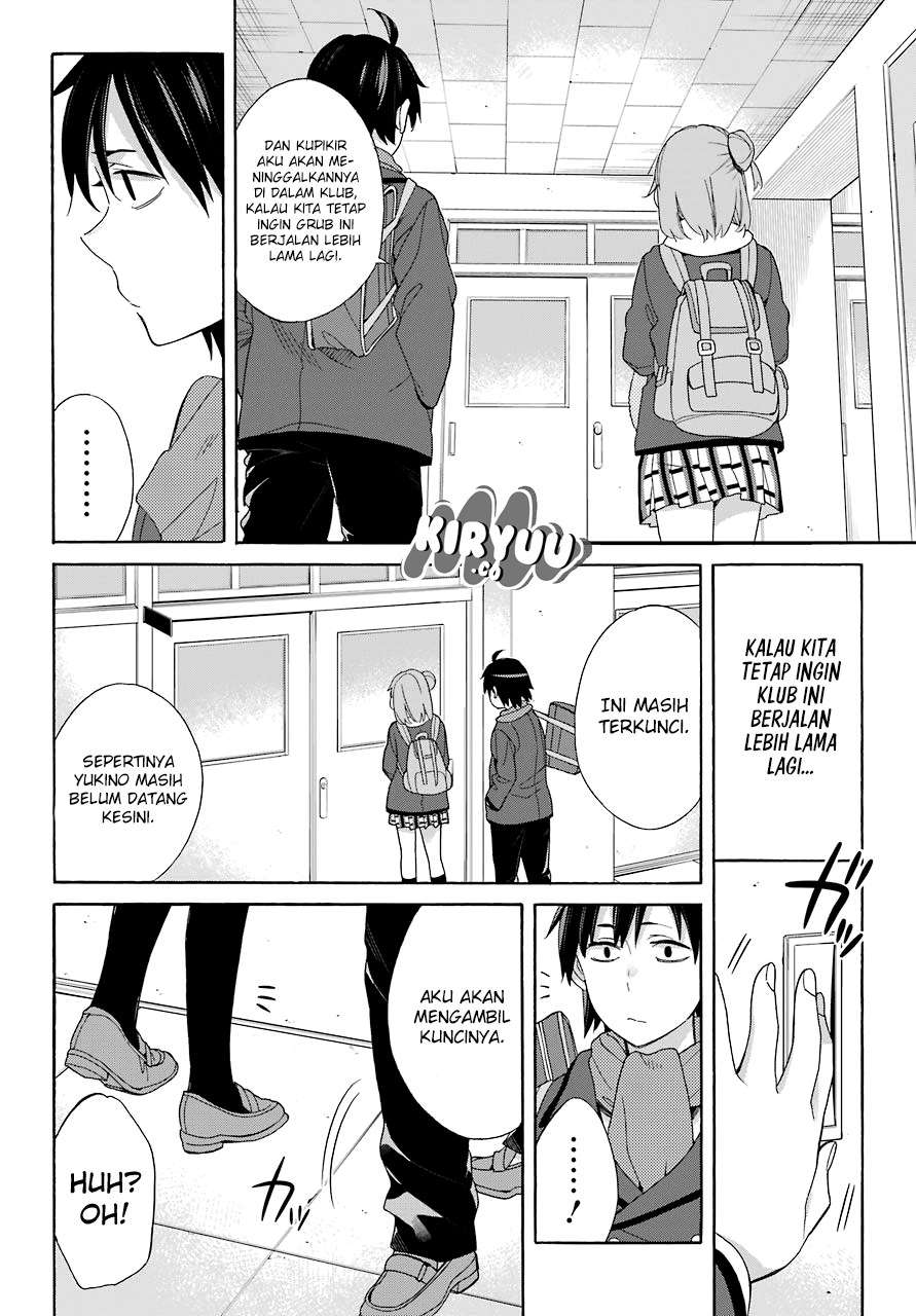 Yahari Ore no Seishun Love Comedy wa Machigatteiru.: Monologue Chapter 64 Gambar 19