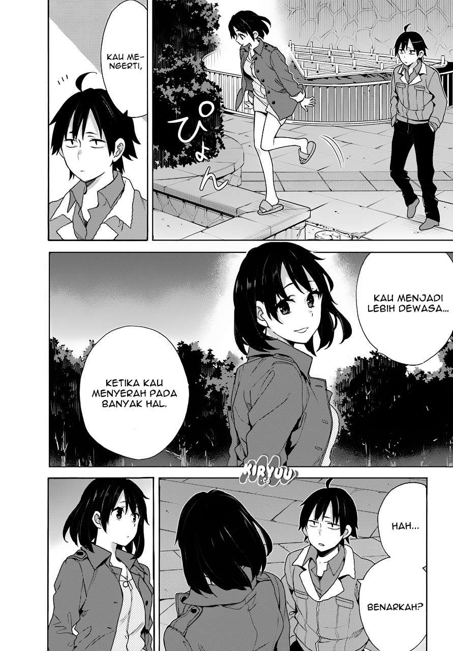 Yahari Ore no Seishun Love Comedy wa Machigatteiru.: Monologue Chapter 62 Gambar 13